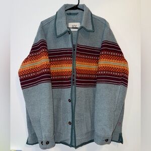 Urban Outfitters BDG Men’s Fleece Coat 90s Western Style